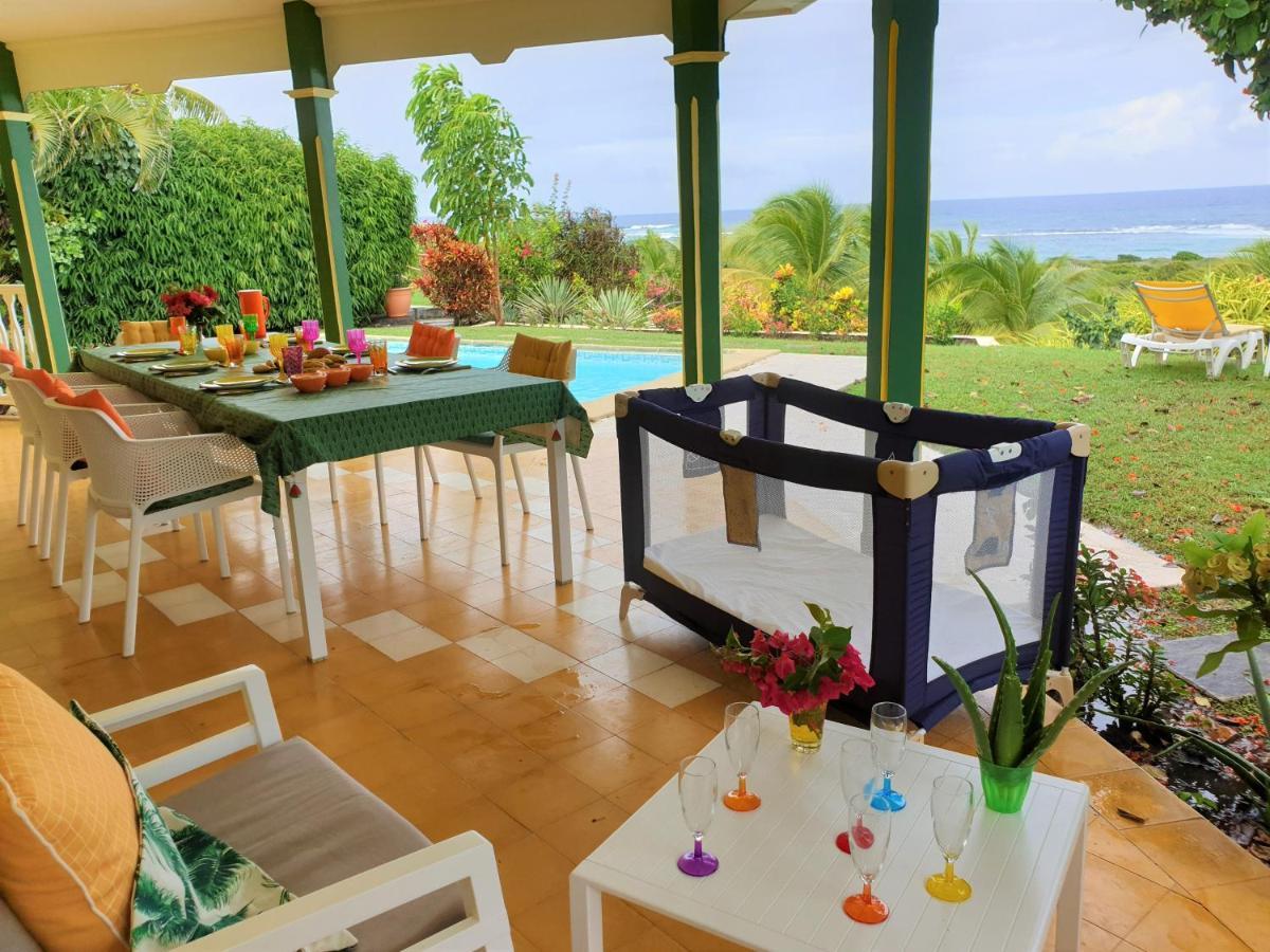Villa Guadeloupe Saint Francois Acces Mer Piscine Iguana Bay - Villa Zagadi Экстерьер фото